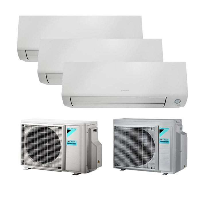 Daikin Perfera Multisplit Klimaanlage - 3 x Wandgerät + 1 Außengerät
