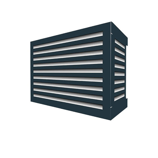 TOKYO Abdeckung Schutzgitter für Außeneinheit Klimaanlage Wärmepumpe – S - H: 650 x B: 820 x T: 460 mm / Weiß - RAL 9003 by Z