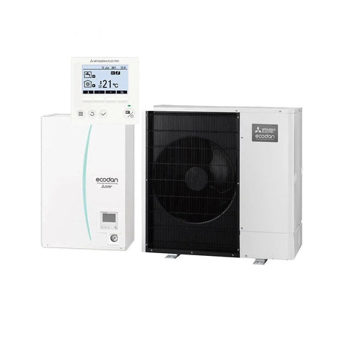 Mitsubishi Electric Set 7.24 PUZ-WM112YAA + ERPX-YM9D Monoblock-Wärmepumpe + Hydromodul K/H 11,2 kW by Mitsubishi Electric