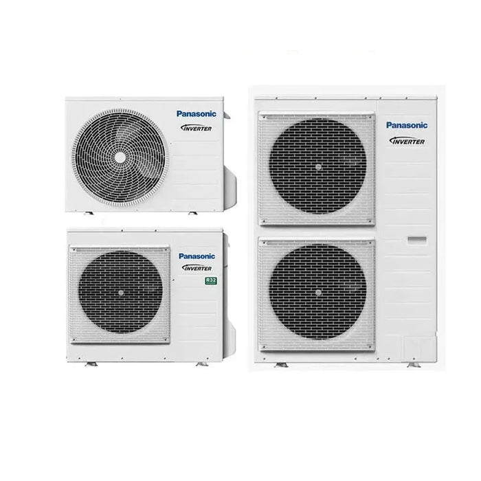 Panasonic Split Luft Wasser Wärmepumpe Set 3,0 kW - 16,0 kW Heizen und Kühlen Aquarea LT R32/R410A