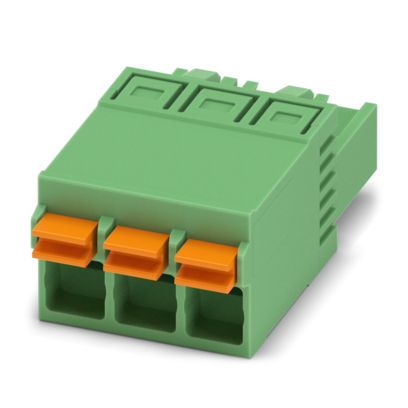 Phoenix Contact - Kabelsteckverbinder für Leiterplattensteckverbinder Leiterplattensteckverbind. FKCN 2,5/ 3-ST Polzahl 3, 12A, gn − 50 Stück