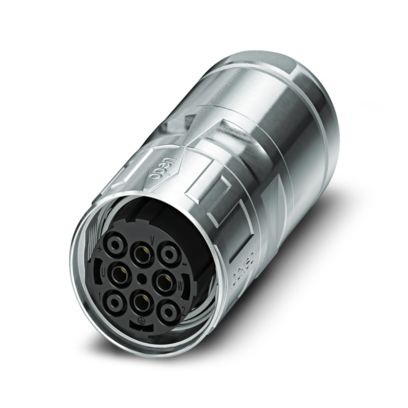 Phoenix Contact - Rundsteckverbinder, feldkonfektionierbar (Industriesteckverbinder) Kabelsteckverbinder SM-7ES1N8A8L34SX