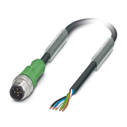 Phoenix Contact - Konfektioniertes Sensor-Aktor-Kabel Sensor-/Aktor-Kabel SAC-5P-M12MS#1674099 − 50 Stück