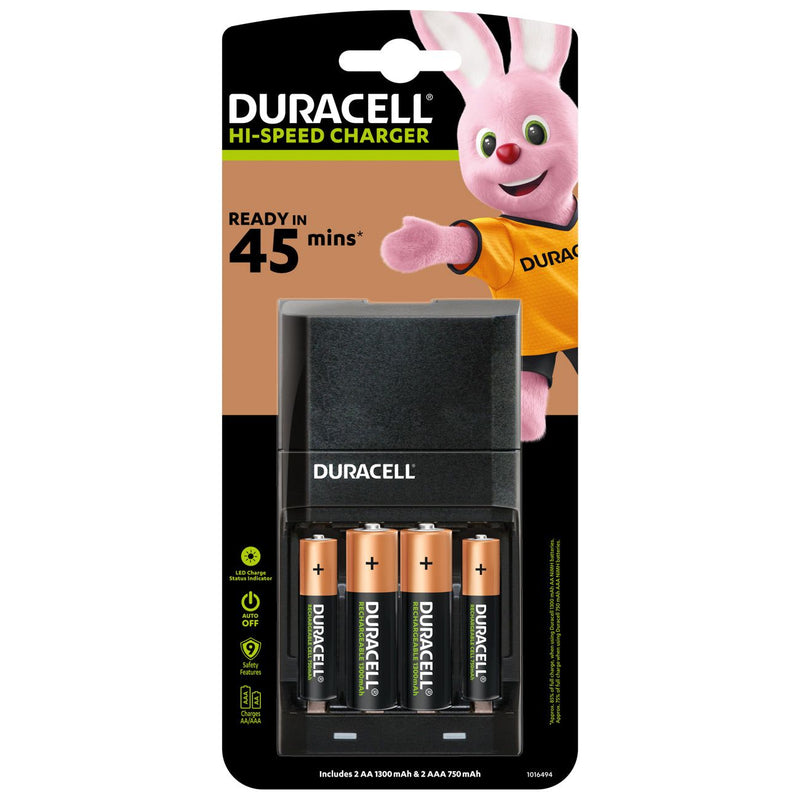 Hückmann - Universal-Ladegerät Schnellladegerät CEF27 148065 750mAh Duracell