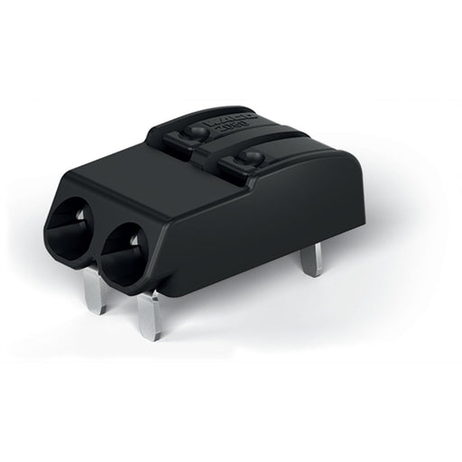 WAGO - Ein- und mehrpolige Klemmenleiste THR-Leiterplattenklemme 2060-1472/998-404 0,75 mm²,schwarz − 6750 Stück