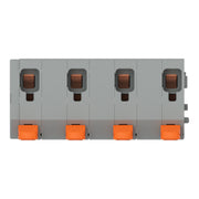 WAGO - Leiterplattenklemme 2601-3304 1,5mm²,gr − 70 Stück