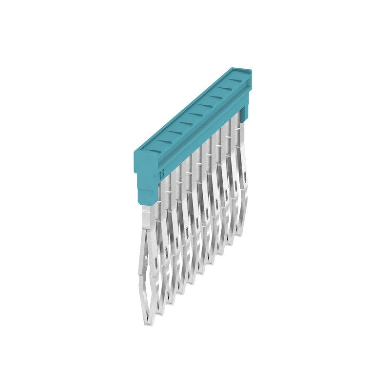 Weidmüller - Querverbinder/Brücker für Reihenklemme Querverbinder ZQV 1.5N/10 BL Z-Reihe − 20 Stück