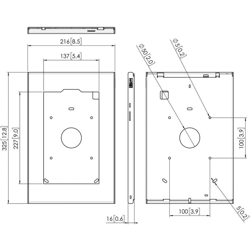 Vogels - Halterung für Audio-/Videosysteme Tablock PTS1244 si f.Sam.Galaxy S6 Lite