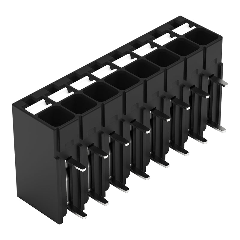 WAGO - Leiterplattenklemme THR-Leiterplattenklemme 2086-1208/300-000 Drücker,1,5mm²,sw − 108 Stück