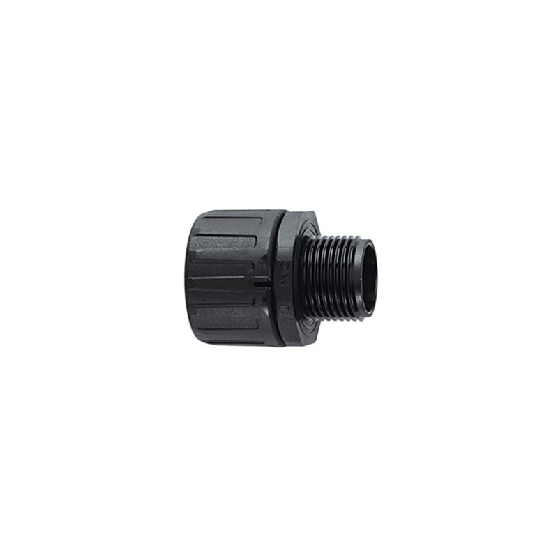 HellermannTyton - Kunststoff-Wellschlauch-Verschraubung Verschraubung HG67-S-M63 sw