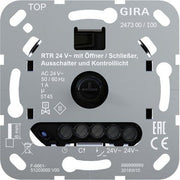 Gira - Raumthermostat Raumtemperaturregler 247300 24V Öff./Schließ