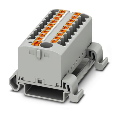 Phoenix Contact - Durchgangs-Reihenklemme Verteilerblock PTFIX 6/18X2#1221450 − 8 Stück
