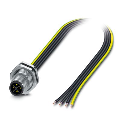 Phoenix Contact - Patchkabel Kupfer Gerätesteckverbinder SACC-DSI-M12#1238899 Hinterwand