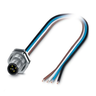 Phoenix Contact - Patchkabel Kupfer Gerätesteckverbinder SACC-DSI-M12#1238900 Hinterwand