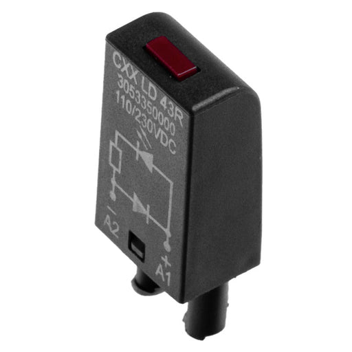 Weidmüller - Zubehör/Ersatzteile für Schaltrelais Schutzbeschaltung, CXX LD 41R Freilaufdiode − 20 Stück