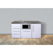 Stengel - Mini-Küche Miniküche Premiumline MPGSMS3160KSGSKSlBrS weiß