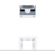 Zumtobel Group - Downlight/Strahler/Flutlicht LED-Deckeneinbauleuchte PANOS EVO #60816087 Q140H 840 LDO AL WH