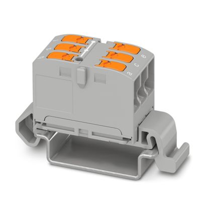 Phoenix Contact - Durchgangs-Reihenklemme Verteilerblock PTVFIX 6X2,5#1019526 − 20 Stück