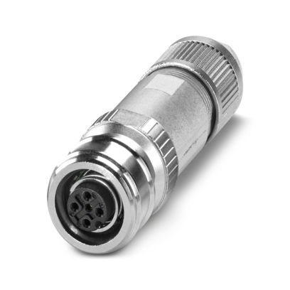Phoenix Contact - Rundsteckverbinder, feldkonfektionierbar (Industriesteckverbinder) Steckverbinder SACC-P12FS-5PL-CM SH
