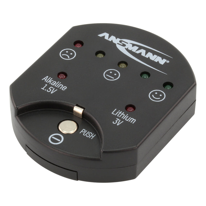Hückmann - Zubehör/Ersatzteile für Batterie/Akku/Ladegerät Testgerät Alkaline Knopfzellentester Lithium Knopfzellen