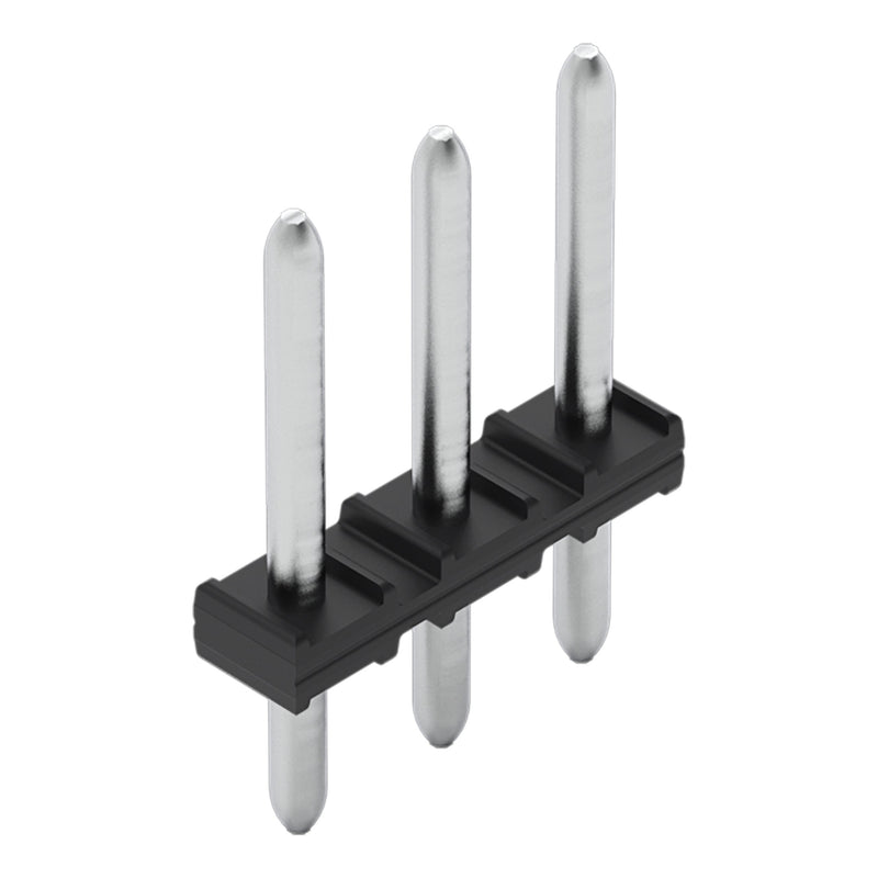 WAGO - Leiterplattensteckverbinder THT-Stiftleiste Lötstift 2091-1703 1,0 mm,gerade,sw − 500 Stück