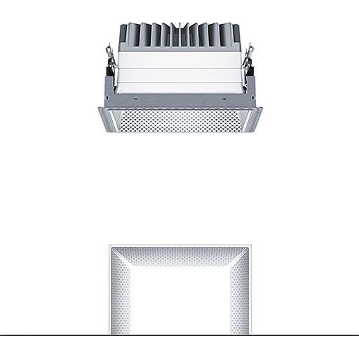 Zumtobel Group - Downlight/Strahler/Flutlicht LED-Einbauleuchte P-INFQ190H #60818598 2700-6500K
