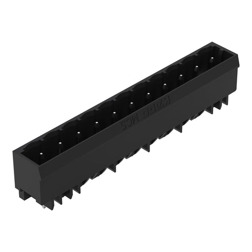 WAGO GmbH & Co. KG - Leiterplattensteckverbinder THR-Stiftleiste Lötstift 231-14#4055143695558 1,0x1,0,gerade,sw − 100 Stück