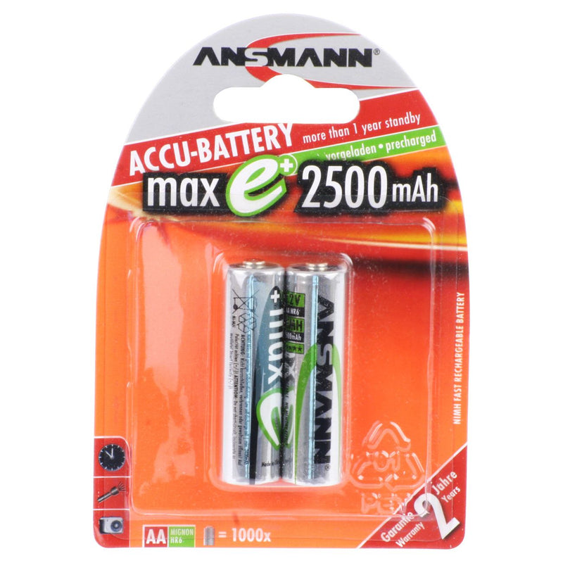 Hückmann - Akku 1,2V Mignon AA 131240(VE 2) 2400mAh Bli2 Ansmann