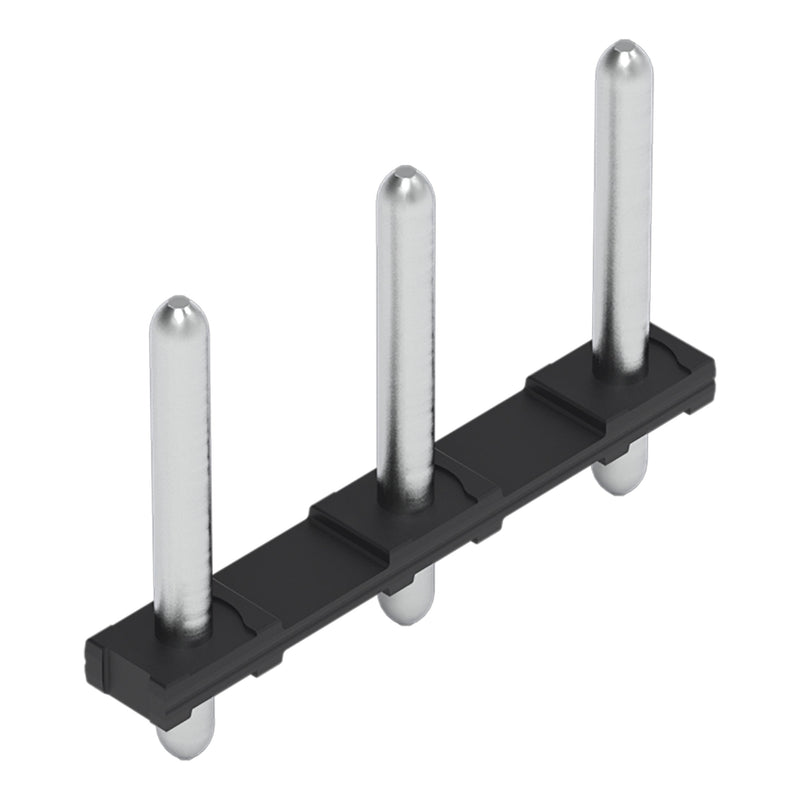 WAGO - Leiterplattensteckverbinder THR-Stiftleiste Lötstift 2092-3703/200-000 1,4 mm,gerade,sw − 400 Stück