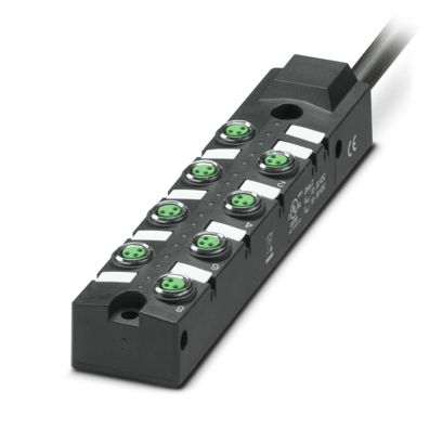 Phoenix Contact - Passiver Sensor-/Aktor-Verteiler (mit Leitung) Verteilerbox SACB- 8/3-L-#1197331