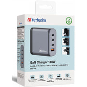 Verbatim - Universal-Ladegerät Ladeadapter Universal 32203 GNC-140,GaN,140W,gr