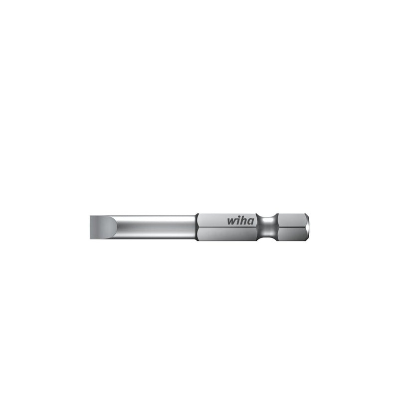 Wiha - Bit Schlitz-Professional-Bit 7040 Z 0,8x5,5x50 Form E 6,3 − 5 Stück