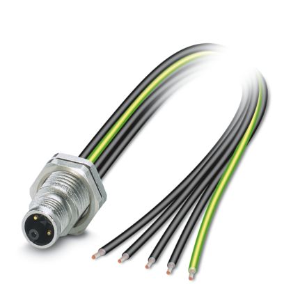 Phoenix Contact - Patchkabel Kupfer Gerätesteckverbinder SACC-DSI-M12#1238538 Hinterwand − 25 Stück
