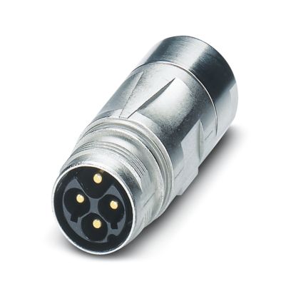 Phoenix Contact - Rundsteckverbinder, Einbau (mit Leitung) Kupplungssteckverbinder ST-3EP1N8A9K03SX