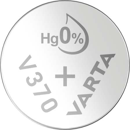 Varta Cons.Varta - Batterie Uhren-Batterie V 370 Stk.1 1,55V/30mAh/Silber