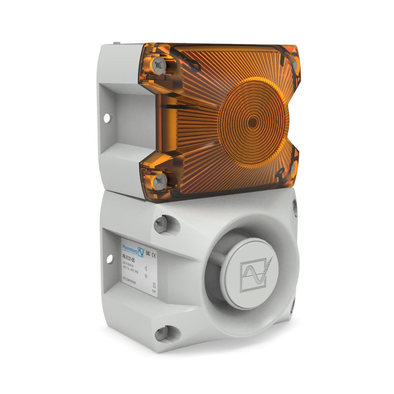 Pfannenberg - Optisches/Akustisches Signalgerät LED-Schallgeber PA L 1 10-57DCAM7035 orange,12-48DC,76cd