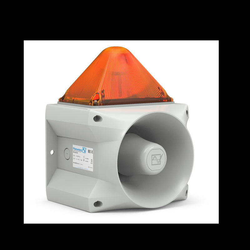 Pfannenberg - Optisches/Akustisches Signalgerät Blitzschallgeber PA X 20-1524DCAM7035 or 15J,24DC,122dB