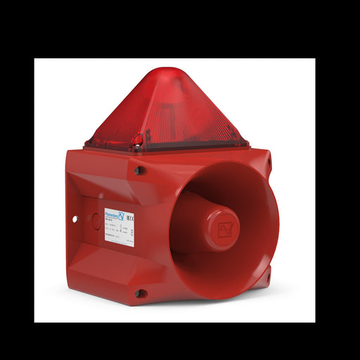 Pfannenberg - Optisches/Akustisches Signalgerät Blitzschallgeber PA X 20-15 24 DC RD rot 15J,24DC