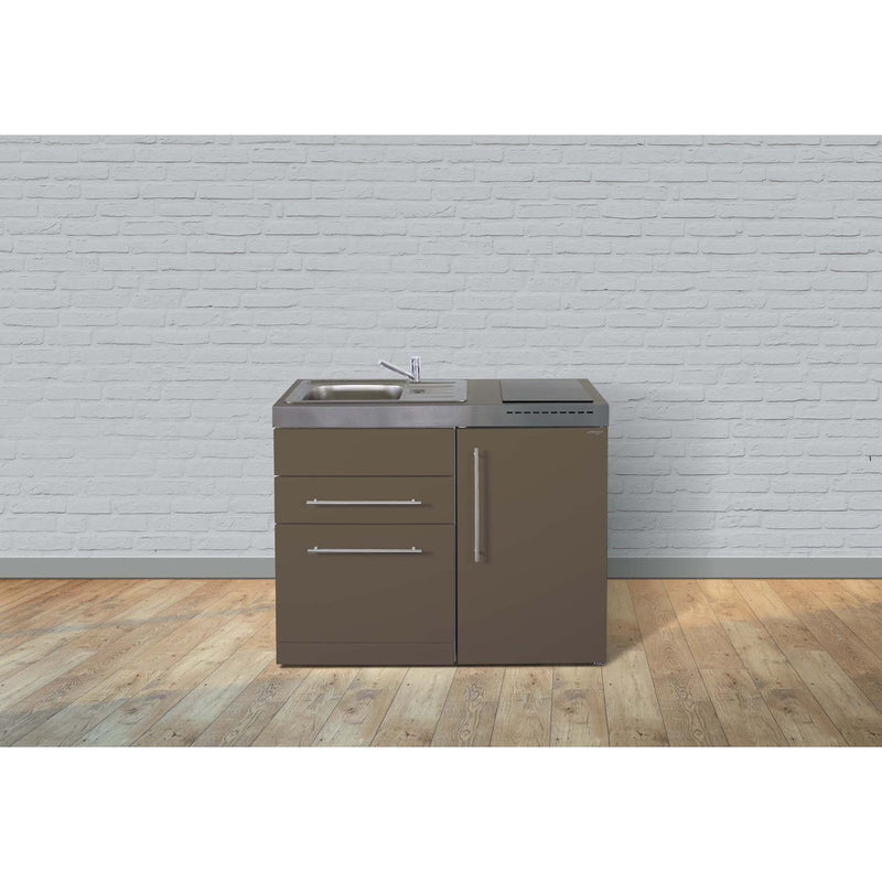 Stengel - Mini-Küche Miniküche Premiumline MPGSMM110GSGKFreBli Mokka metallic