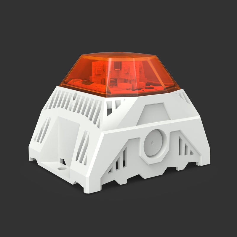Pfannenberg - Optisches/Akustisches Signalgerät Radial LED Schallgeber PAL1-R95-253ACAM7035 115-230AC,16cd,105dB