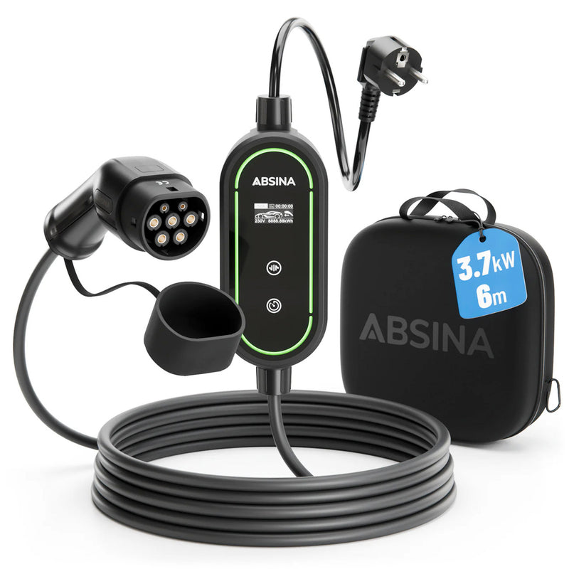 Hückmann - Ladeleitung E-Mobility Ladekabel für Elektroautos 150902 umschaltb Ladeleist