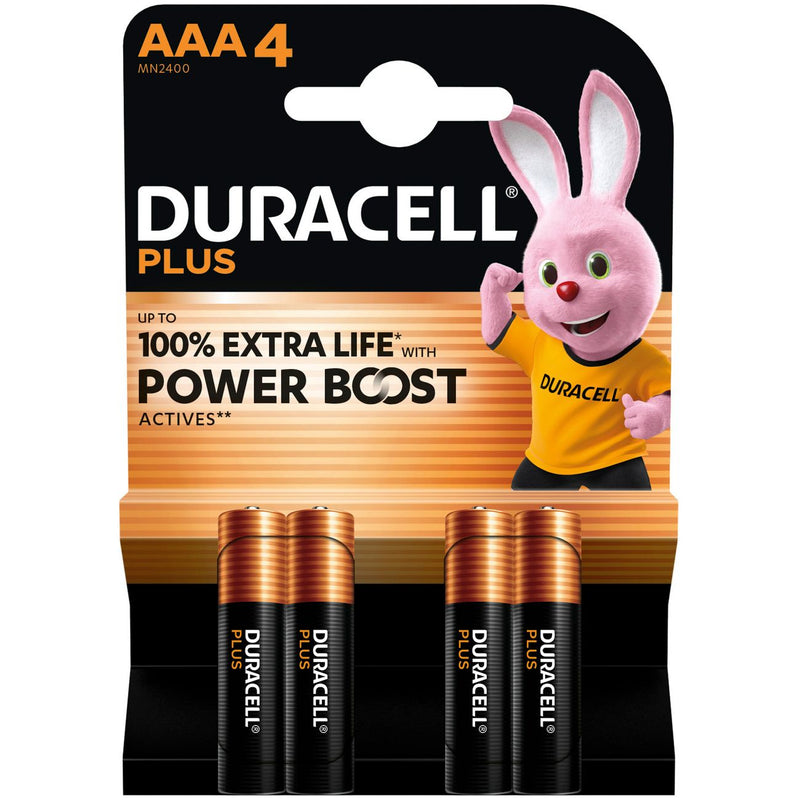 Hückmann - Batterie DURACELL Micro AAA 151256 (Bli4) Plus Power Boost