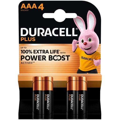 Hückmann - Batterie DURACELL Micro AAA 151256 (Bli4) Plus Power Boost