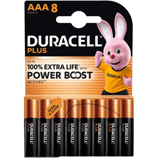 Hückmann - Batterie DURACELL Micro AAA 151258 (Bli8) Plus Power Boost