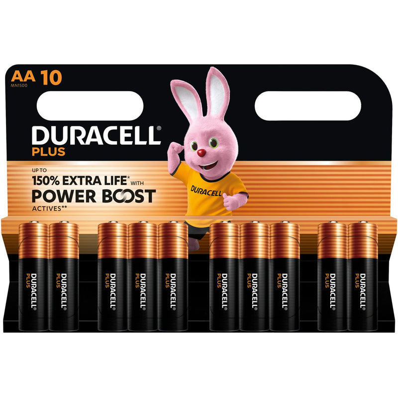 Hückmann - Batterie DURACELL Mignon AA 151259 (Bli10) Plus Power Boost