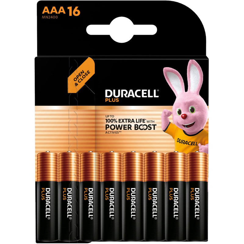 Hückmann - Batterie DURACELL Micro AAA 151262 (Bli16) Plus Power Boost