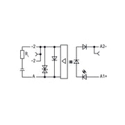 WAGO - Optokoppler Optokopplermodul 859-744 DC 12 48 V − 10 Stück