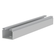 Unex - Kabelrinne Kabelbahn 66091 ungelocht, lichtgrau − 24 Meter