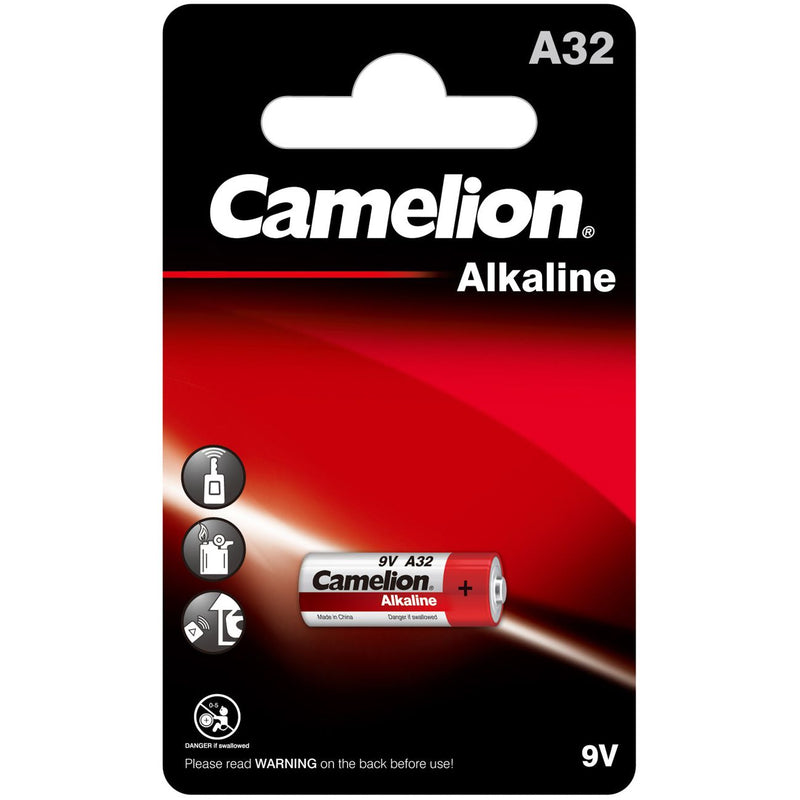 Hückmann - Batterie 9V LR32A - A32 Bli1 Camelion − 20 Stück