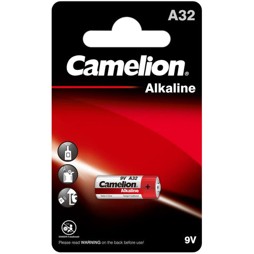 Hückmann - Batterie 9V LR32A - A32 Bli1 Camelion − 20 Stück